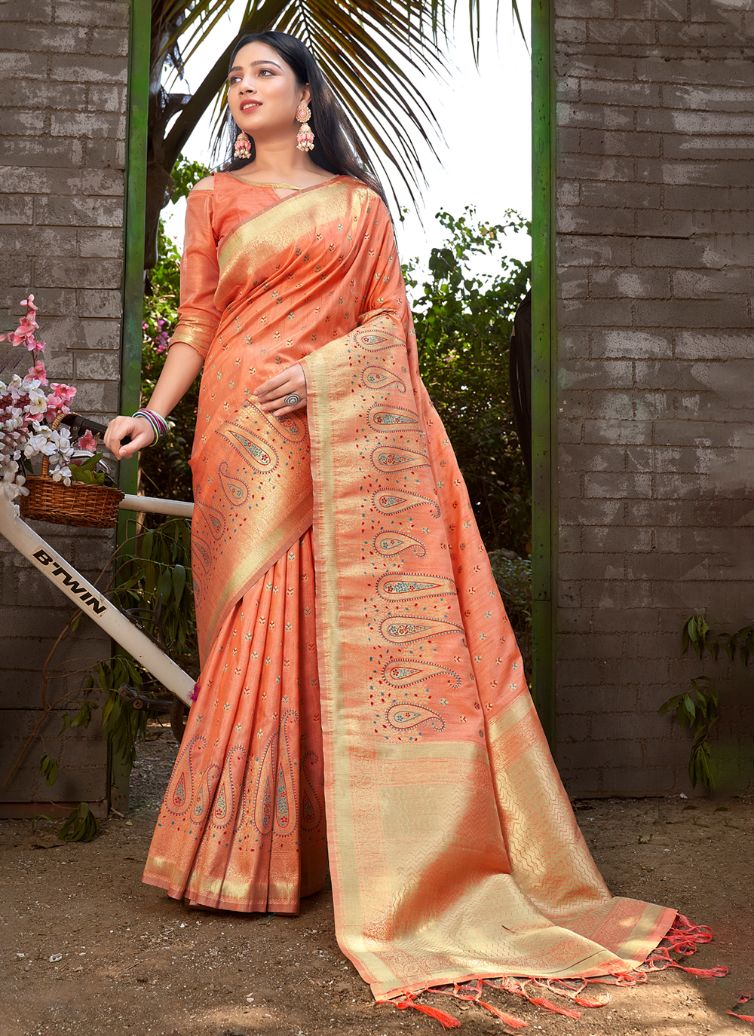 Bunawat Jalsa Banarasi Silk Sarees Catalog The Ethnic World